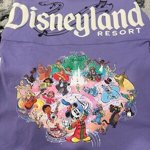 NWT SZ M Disneyland Resort 100 Year Anniversary Spirit Jersey